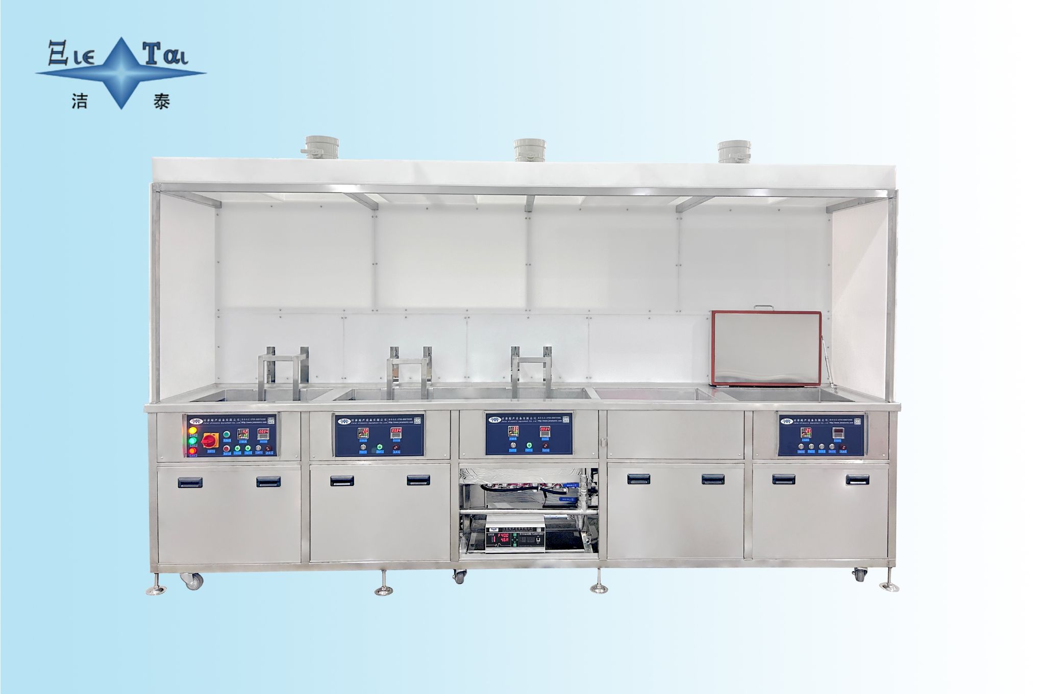 Modular Design Electronics Ultrasonic Cleaner 50KW Custom Ultrasonic Cleaner