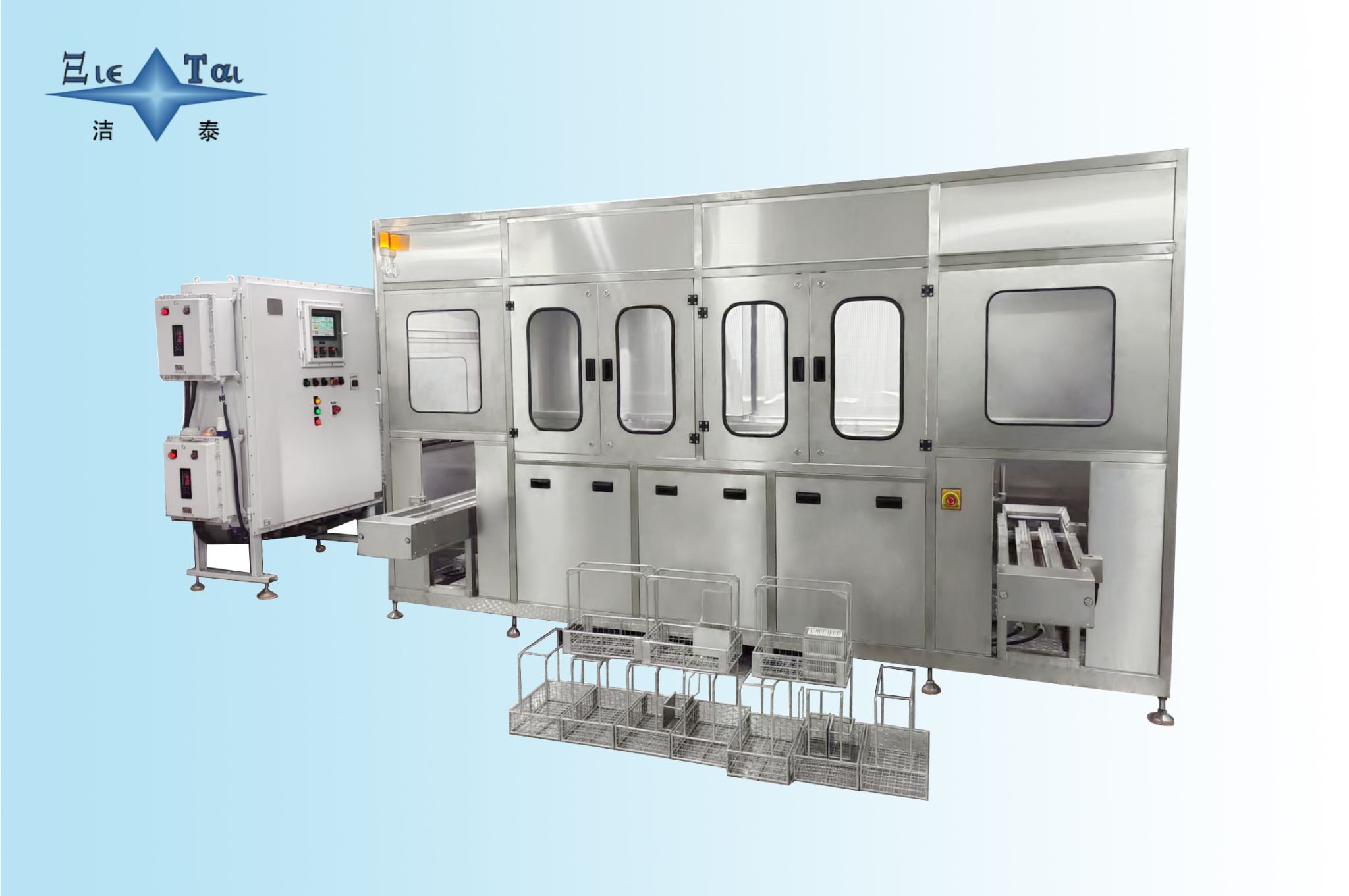 40khz Ultrasonic Cleaning System Explosion Proof Automatic Ultrasonic Cleaner